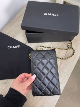 Чехол-сумочка для телефона  Chanel Артикул BMS-88093. Вид 2