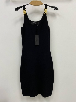 Платье из вискозы и хлопка Versace Артикул BMS-104113. Вид 1