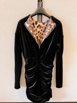 Бархатное платье  Dolce & Gabbana Артикул BMS-104250. Вид 3