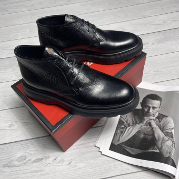Осенние мужские  ботинки Loro Piana Артикул BMS-104259. Вид 1