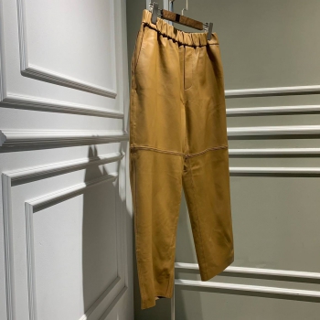 Кожаные брюки   Артикул BMS-104285. Вид 1