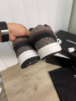Комбинированные кроссовки Chanel Артикул BMS-104300. Вид 4