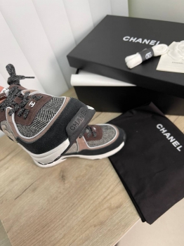 Комбинированные кроссовки Chanel Артикул BMS-104300. Вид 7