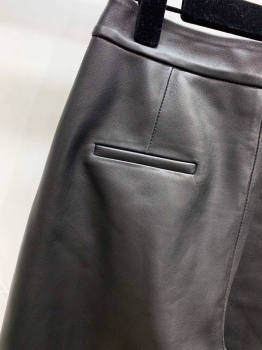 Кожаные брюки Balenciaga Артикул BMS-104413. Вид 6