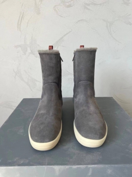 Замшевые ботинки  Loro Piana Артикул BMS-105455. Вид 1