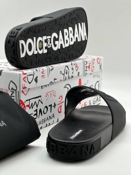 Шлёпанцы  Dolce & Gabbana Артикул BMS-107231. Вид 2