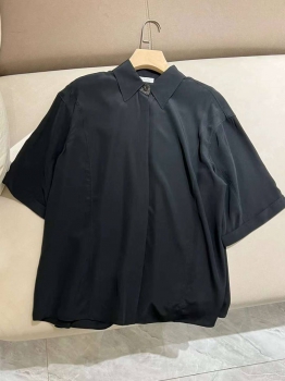 Шелковая блузка Brunello Cucinelli Артикул BMS-110963. Вид 4