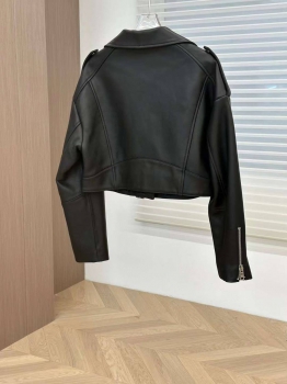 Кожаная куртка Prada Артикул BMS-118479. Вид 3