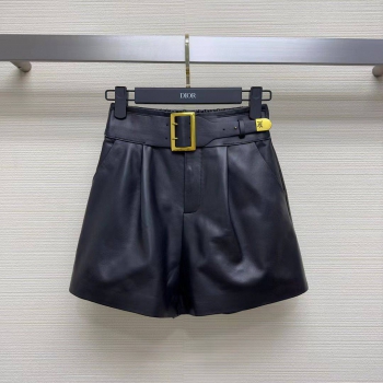 Кожаные шорты  Christian Dior Артикул BMS-119599. Вид 1