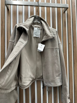 Замшевая куртка  Brunello Cucinelli Артикул BMS-119661. Вид 3