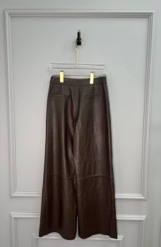 Кожаные брюки  Bottega Veneta Артикул BMS-126071. Вид 2