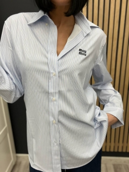 Рубашка Miu Miu Артикул BMS-127606. Вид 1