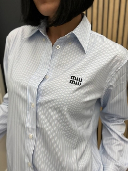 Рубашка Miu Miu Артикул BMS-127606. Вид 2