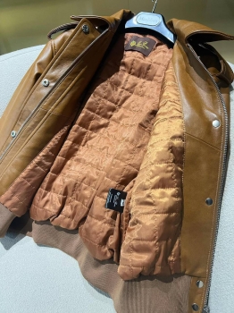 Кожаная куртка Loro Piana Артикул BMS-127796. Вид 2