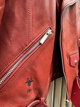 Кожаная куртка  Christian Dior Артикул BMS-129112. Вид 3