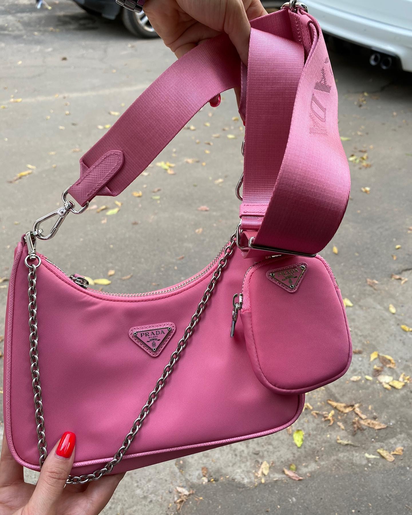 Сумка женская Nylon Bag Prada BMS-60452 купить в Москве