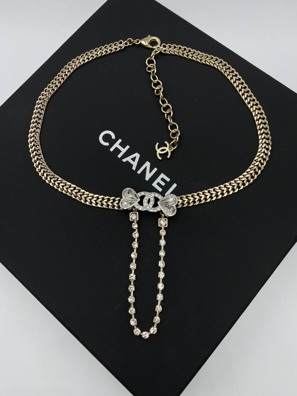 Колье-цепь  36-43 см Chanel Артикул BMS-123567